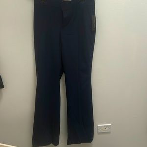 Tag on, navy boot cut Banana Republic trousers
